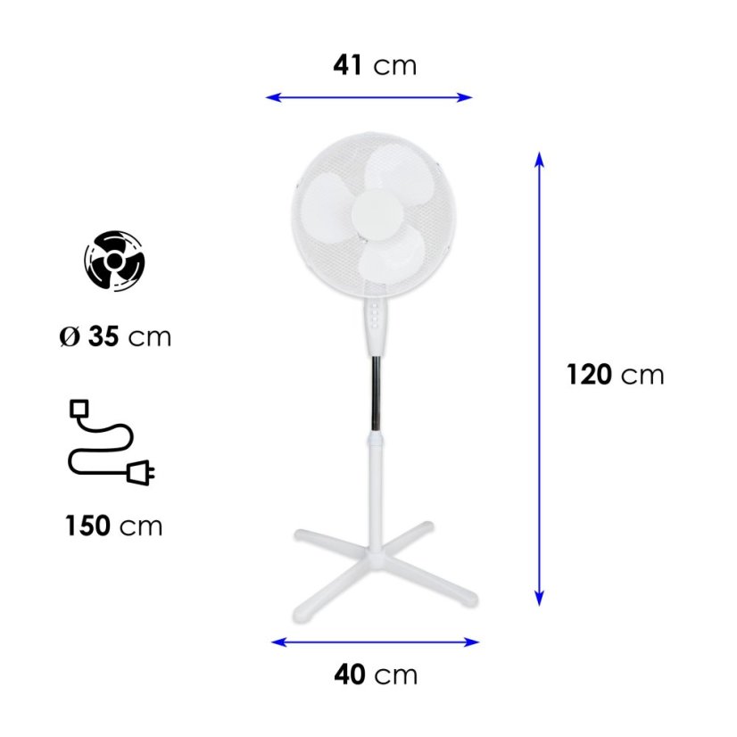 Berger Stojanový ventilátor EF-1641