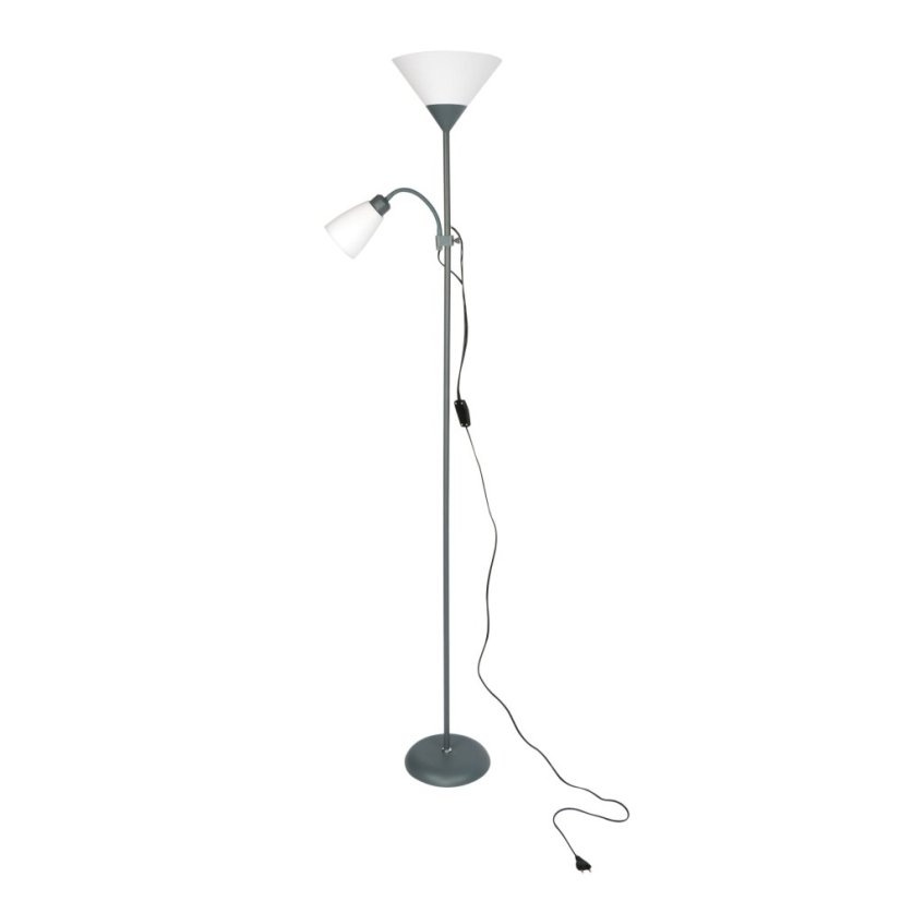 Berger Stojací lampa 1050-FL-2 Grey E27 2*40W Berger Stojací lampa 1050-FL-2 Grey E27 2*40W