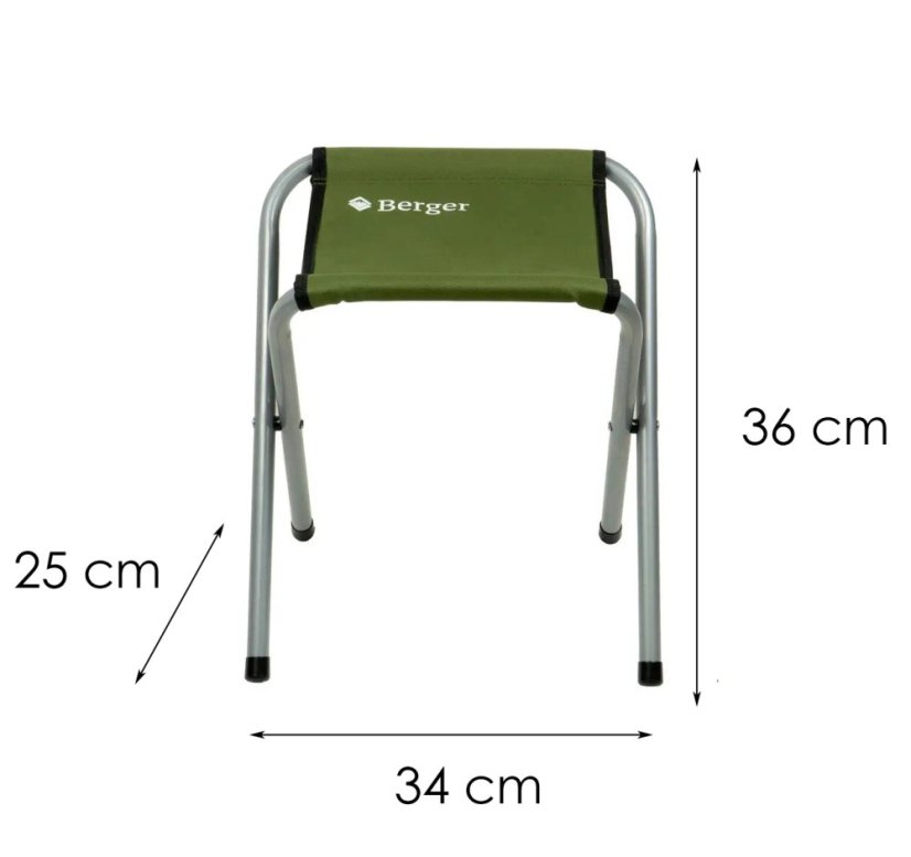 Berger Kempingová skládací stolička CF-2203