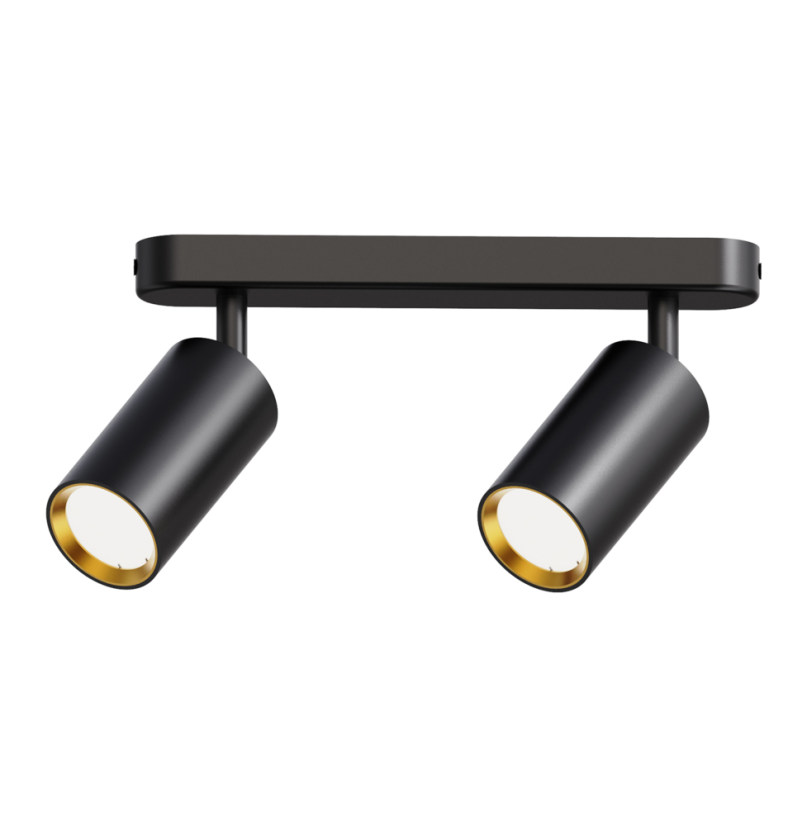 Berger Bodové svítidlo 4002-SL-2 Black & Gold