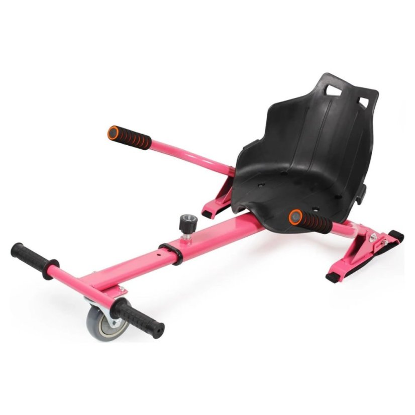Berger Hoverkart - rám se sedadlem pro hoverboard Pink