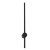 Wall Lamp 1037-WL-9 Black LED 9W 4000K 60 cm