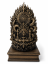Soška Buddha bronzová mytologická – sběratelská plastika, 24 cm