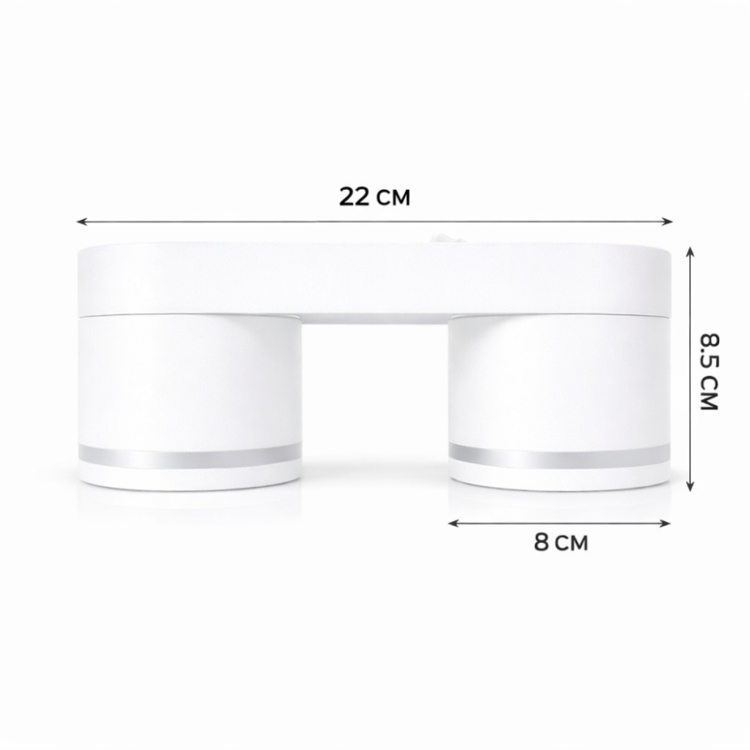 Spot Light 3037-DL-2 White GX53