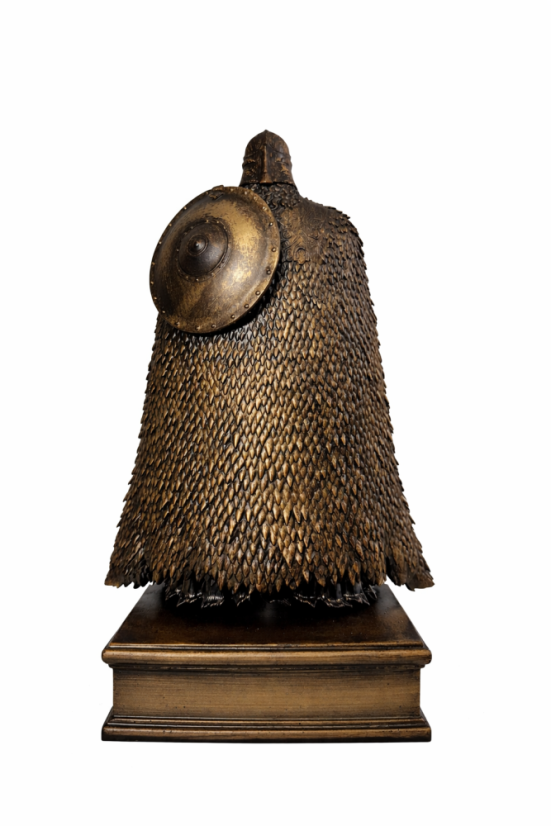 Soška Viking, bronzová historická – zberateľská plastika, 24 cm