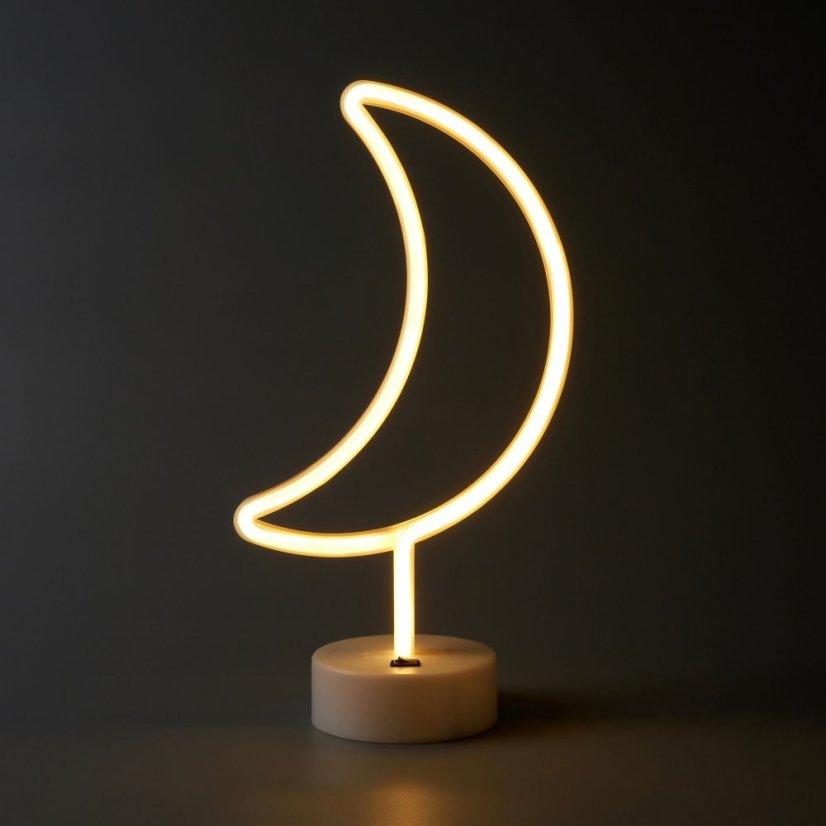 Neon Night Table Lamp Moon 07