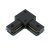 Track connector 555S-TR-L Black