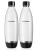 SodaStream Fuse TwinPack Black 1 l