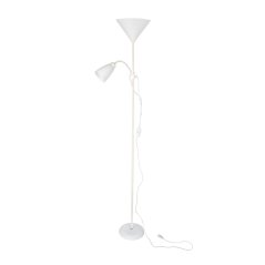 Berger Stojací lampa 1050-FL-2 White E27 2*40W