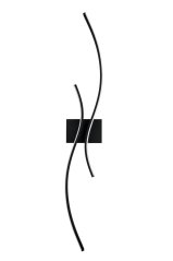 Wall Lamp 1047-WL-16 Black LED 16W 4000K 80 cm