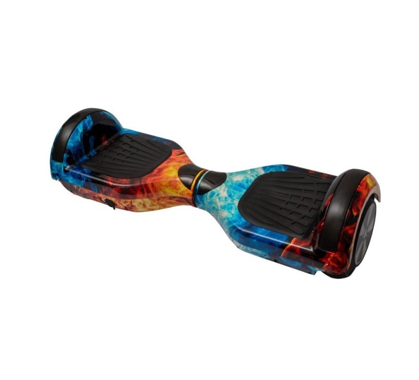 Berger Hoverboard City 6.5" XH-6C Promo Ice&Fire