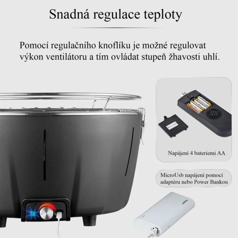 Přenosný turbo Gril Femor CG03