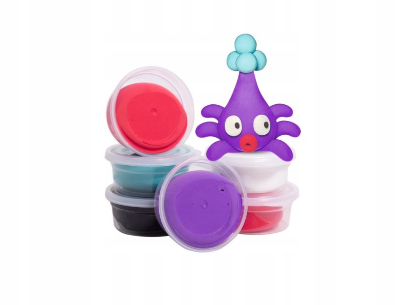 Berger Modelovací hmota Monsters 18 ks kelímků