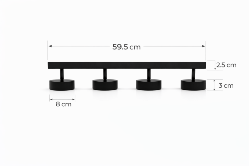 Spot Light 4003-SL-4 Black GX53
