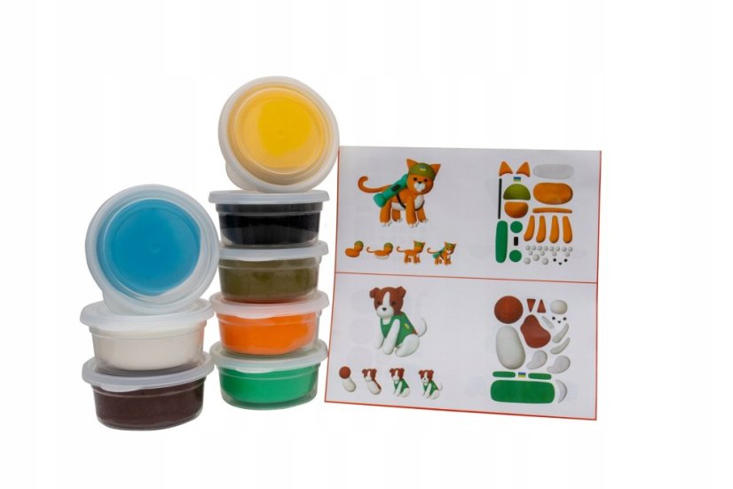 Berger Modelovací hmota AFU 18 ks kelímků