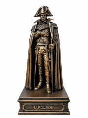 Soška Napoleon bronzová historická – zberateľská plastika cisára, 24 cm