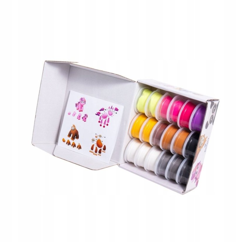 Berger Modelovací hmota Beasts 18 ks kelímků