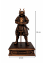 Soška Samuraj (Ancient Copper), antická – zberateľská plastika, 24 cm