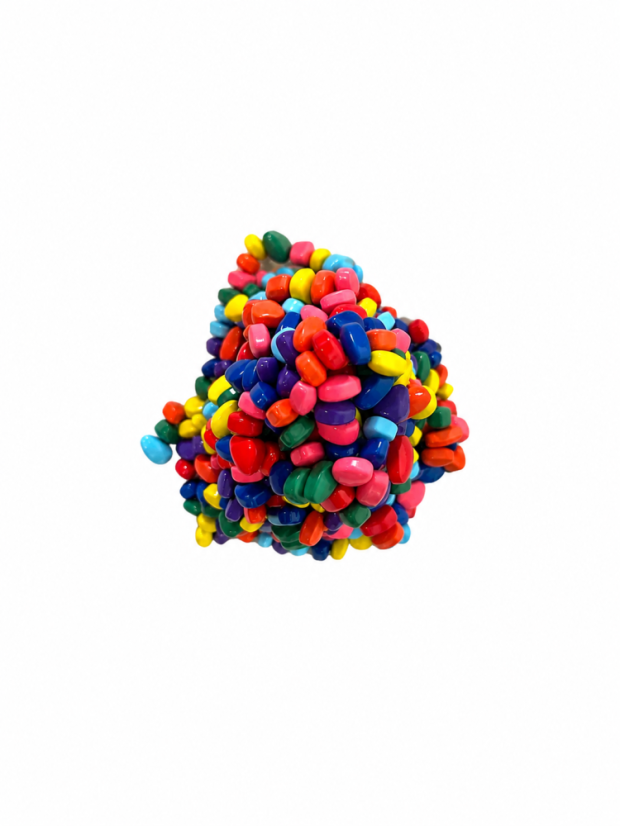 NeoCube NeoRocks magnetické kuličky 5mm 550 ks stříbrné hlavolam
