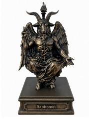 Soška DKA-ST-Baphomet 24cm AB bronzová mytologická - zberateľská plastika