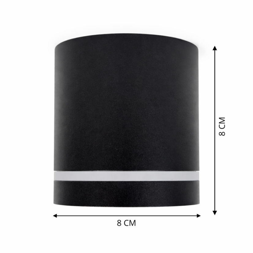 Downlight 3036-DL-1 Black GX53