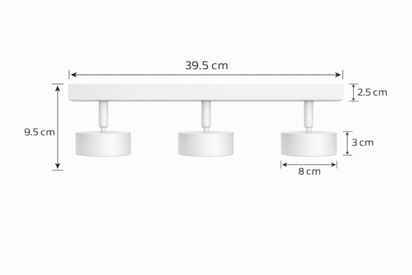 Spot Light 4003-SL-3 White GX53